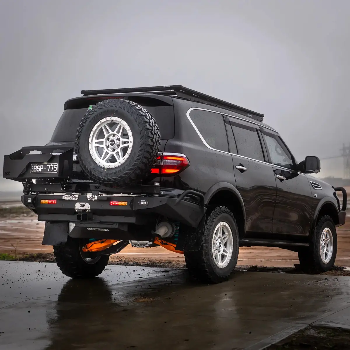 Nissan Y62 Patrol Rear Bar - The Cruiser Company 1