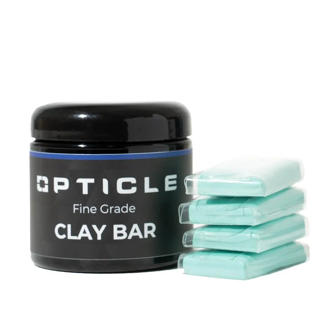 Opticle | Clay Bar For Cars | (4) 50G Individual Packs With Canister 1