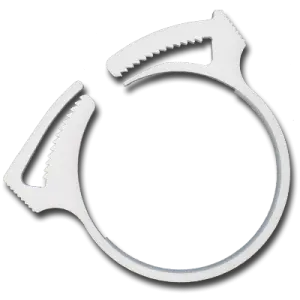 Plastic 3/8" Speedy Hose Clamp (1883) 1