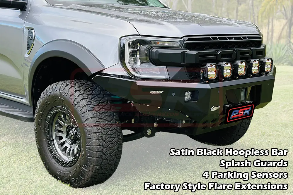 Psr Ford Ranger Next Gen Ambush Hoopless Bullbar 1
