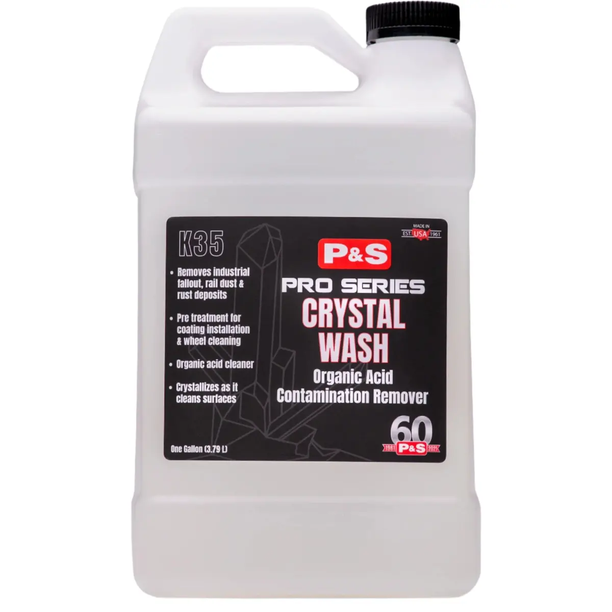 P&S Crystal Wash Advanced Chemical Decontamination Solution 1