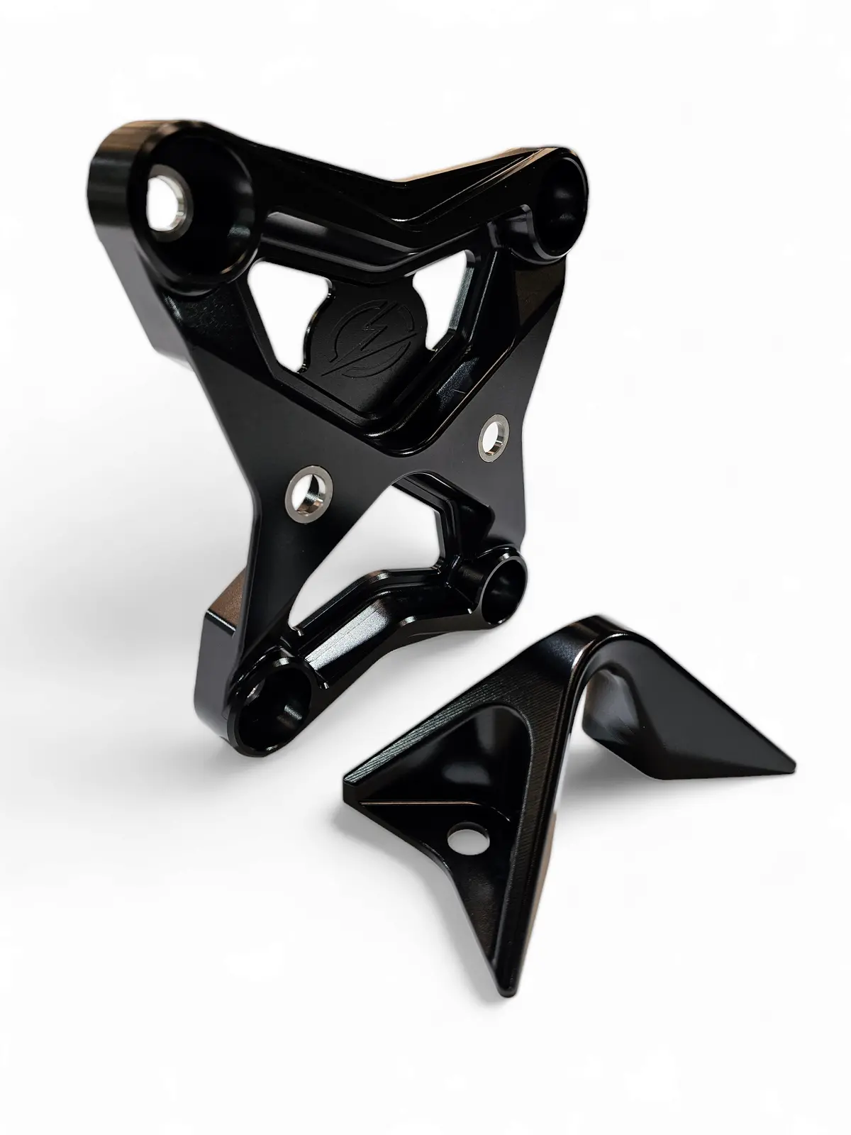 2017-2021 Can Am X3 Maverick Eod Radius Rod Plate With Tow Hook Black 1