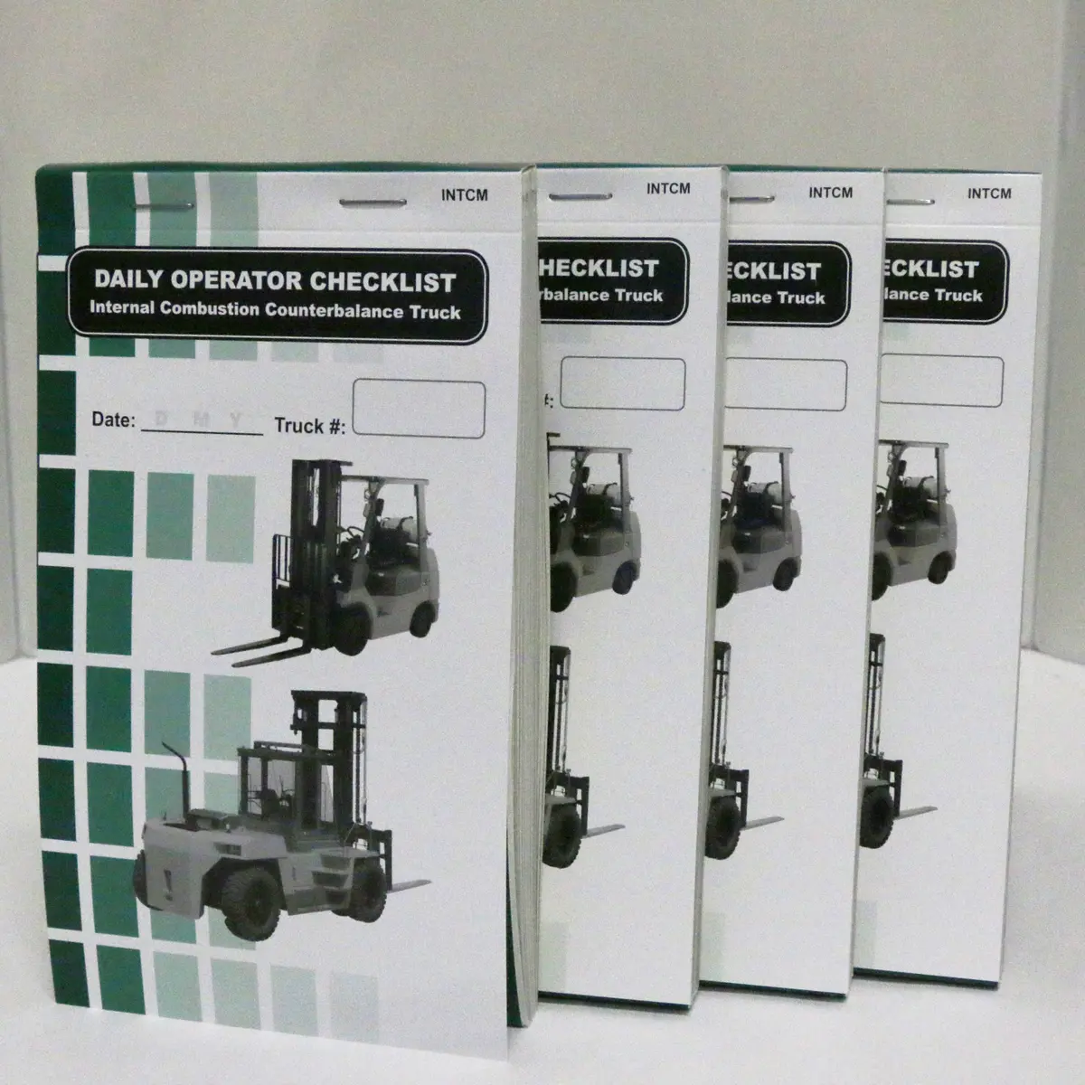 Checklist Refill Pack Of (4) Books 1