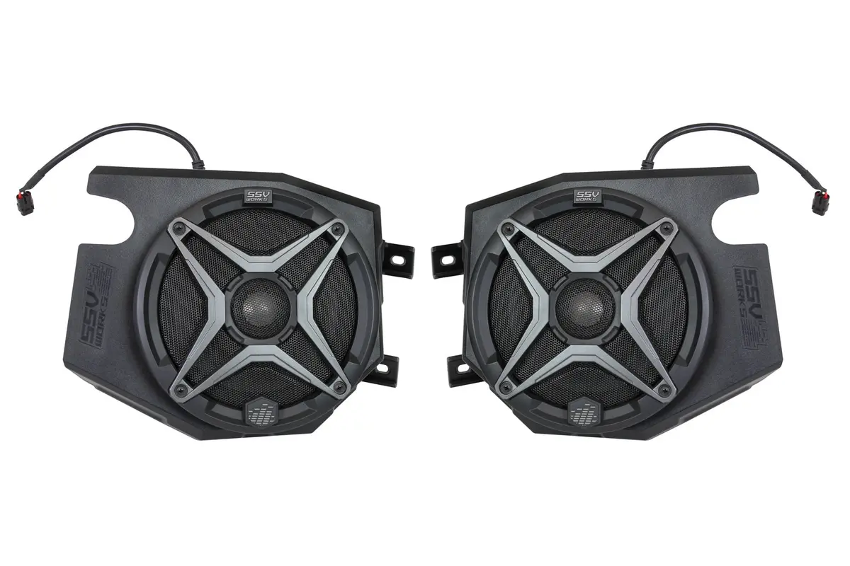 2014-2023 Polaris Rzr Front Kick 6.5" Speaker Pods 1