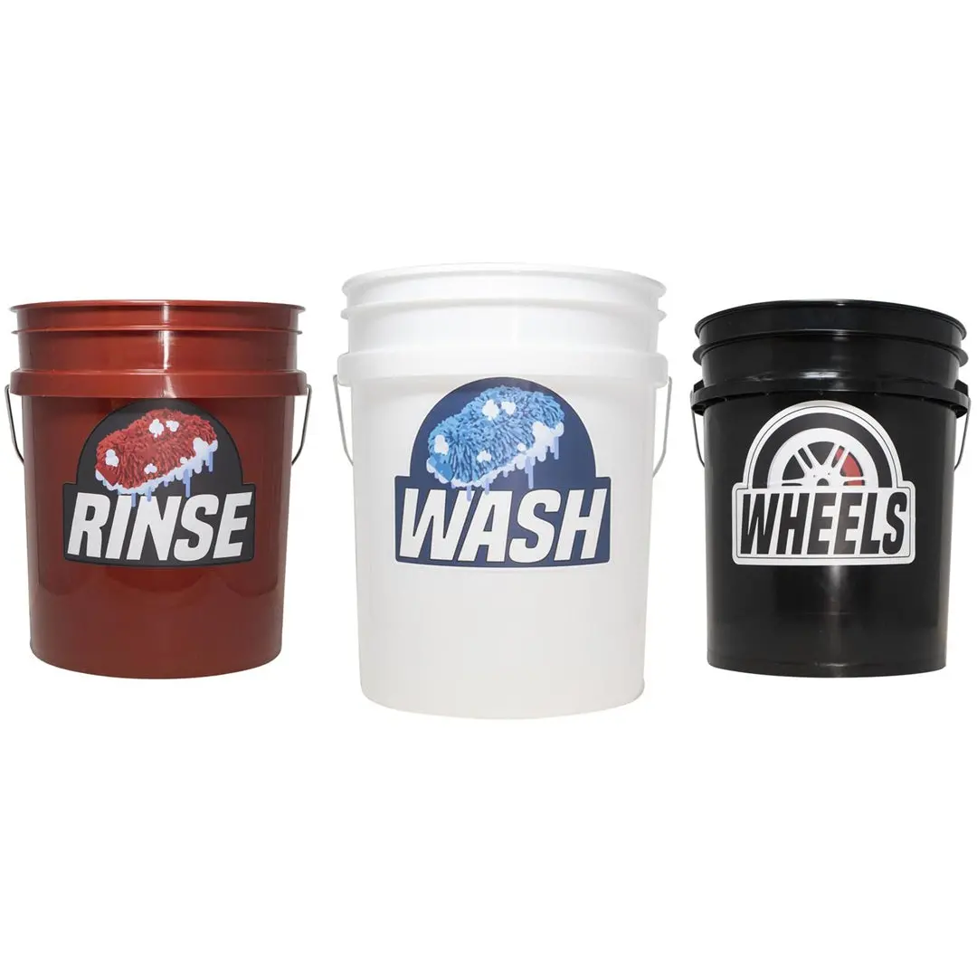 Car Wash Buckets Wash Bucket Kit Package 2