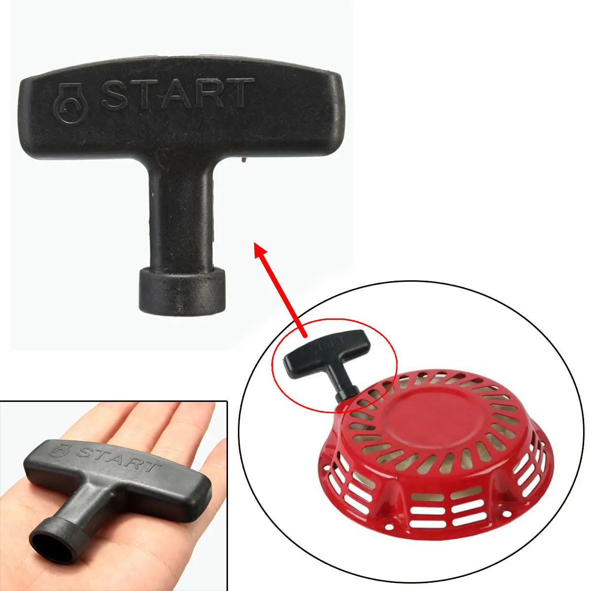 Recoil Starter Handle Gx160-390 (5689) 1