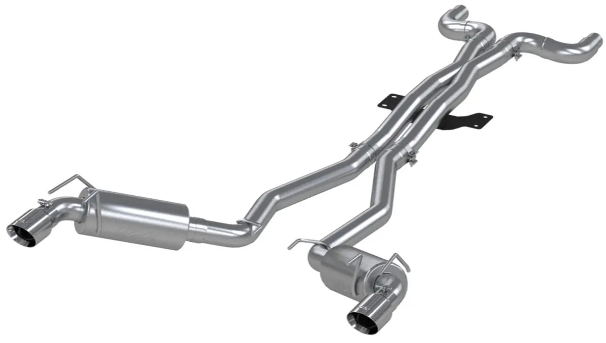 Mbrp: 2010-15 Chevy Camaro V8 6.2L 6 Speed -- 3" Dual Cat Back, Round Tips, T409 1