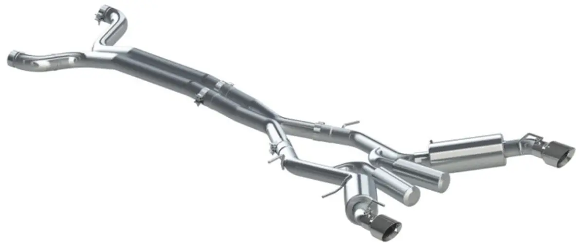 Mbrp: 2016-21 Chevy Camaro Ss (6 Speed Coupe Only) -- 3" Dual Cat Back, T409 1