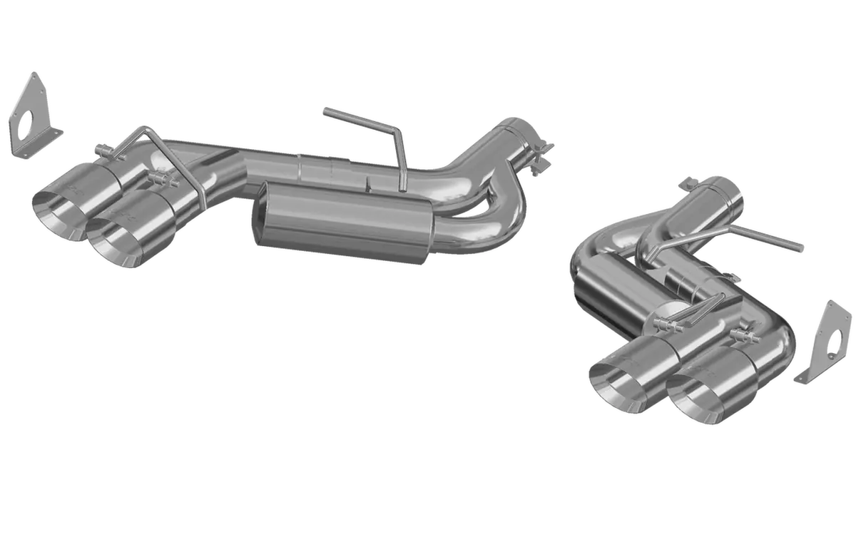 Mbrp: 2017-21 Chevy Camaro Zl1  -- 3" Dual Axle Back, Quad Tips, Aluminized 1