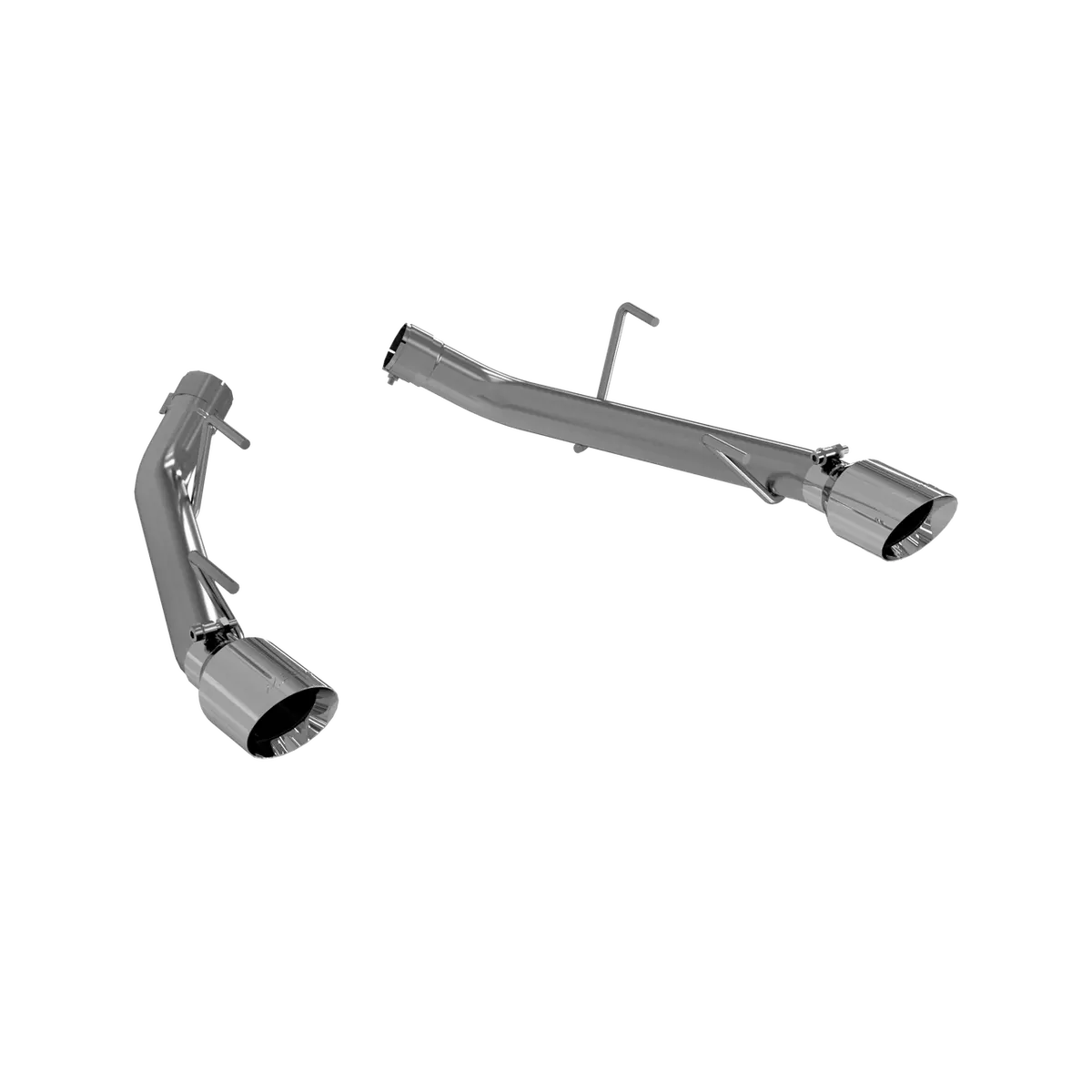 Mbrp: 2005-10 Ford Mustang Gt 4.6L, 2007-10 Ford Mustang Gt500 -- 2.5" Dual Axle Back Muffler Delete, T304 1