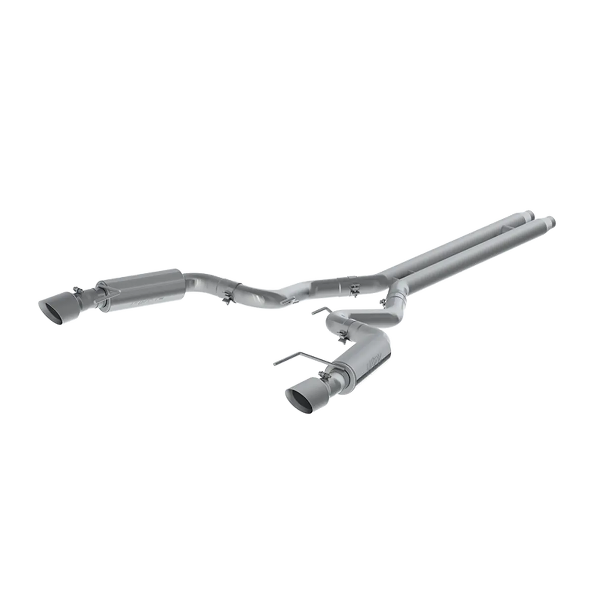 Mbrp: 2015-2017 Ford Mustang Gt 5.0 (Convertible) -- 3" Cat Back, Dual Split Rear, Race Version, 4.5" Tips, T409 1