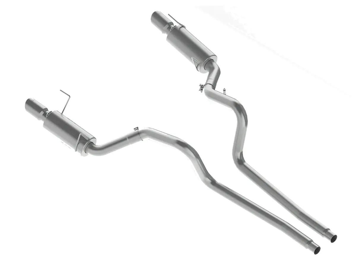 Mbrp: 2005-09 Ford Mustang Gt 4.6L, 2007-10 Shelby Gt500 -- 3" Cat Back, Dual Split Rear, Street Version, T409 1