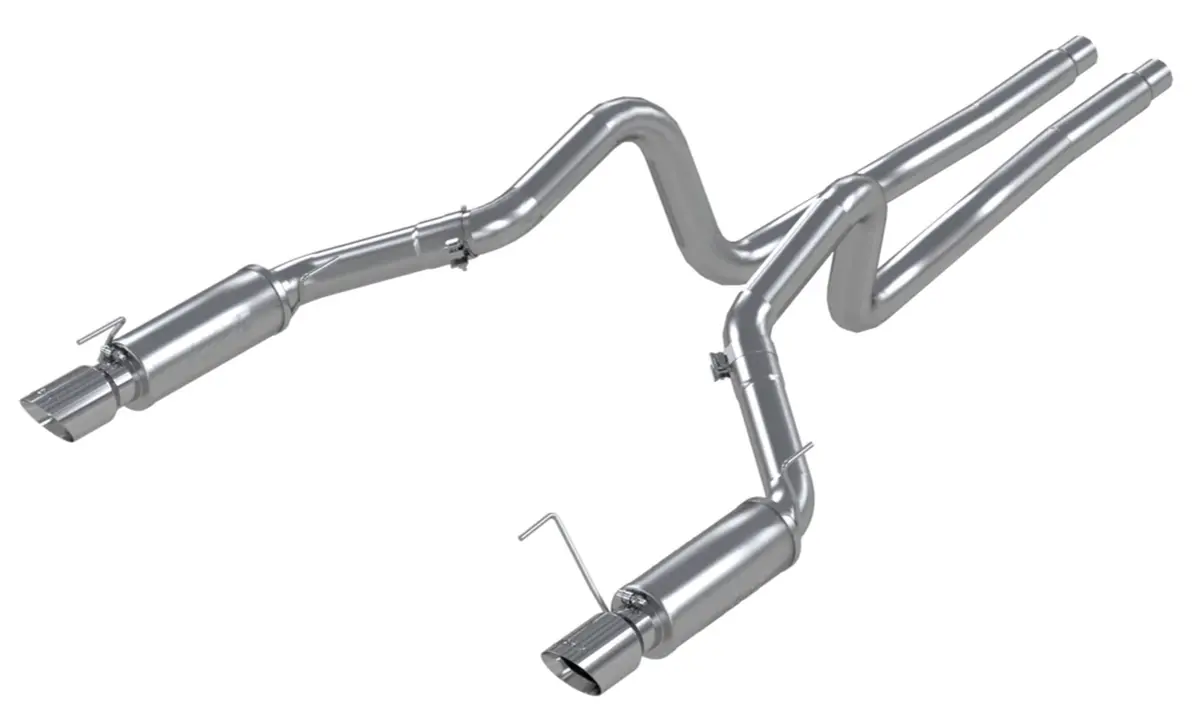 Mbrp: 2005-09 Ford Mustang Gt 4.6L, 2007-10 Shelby Gt500 -- 3" Cat Back, Dual Split Rear, Race Version, Al 1