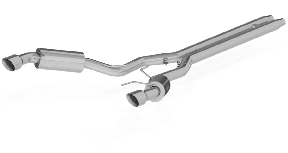 Mbrp: 2015-17 Ford Mustang Gt 5.0 (Coupe Only) -- 3" Cat Back, Dual Split Rear, Street Version, 4.5" Tips, T409 1