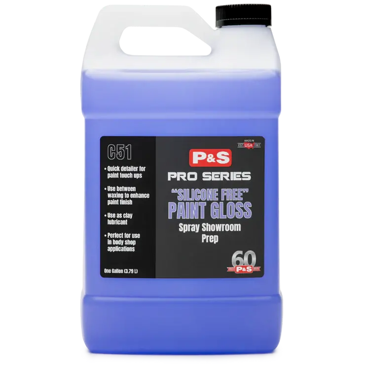 P&S | Pro Series "Silicone Free" Paint Gloss - 1 Gallon 1
