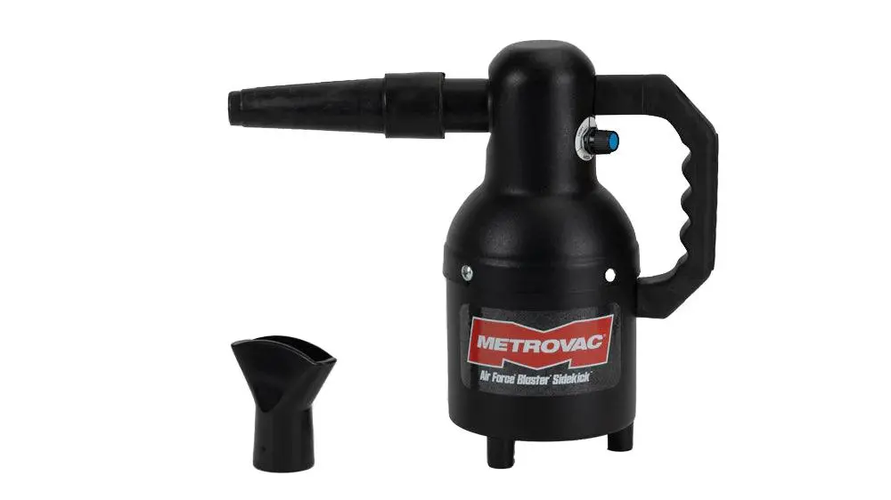 Metrovac Air Force Blaster Sidekick - Variable Speed Car Dryer & Interior Blow-Out Tool 1