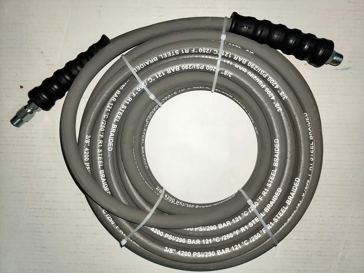 Smooth Cover Pressure Wash 50' Hose By Gates 1