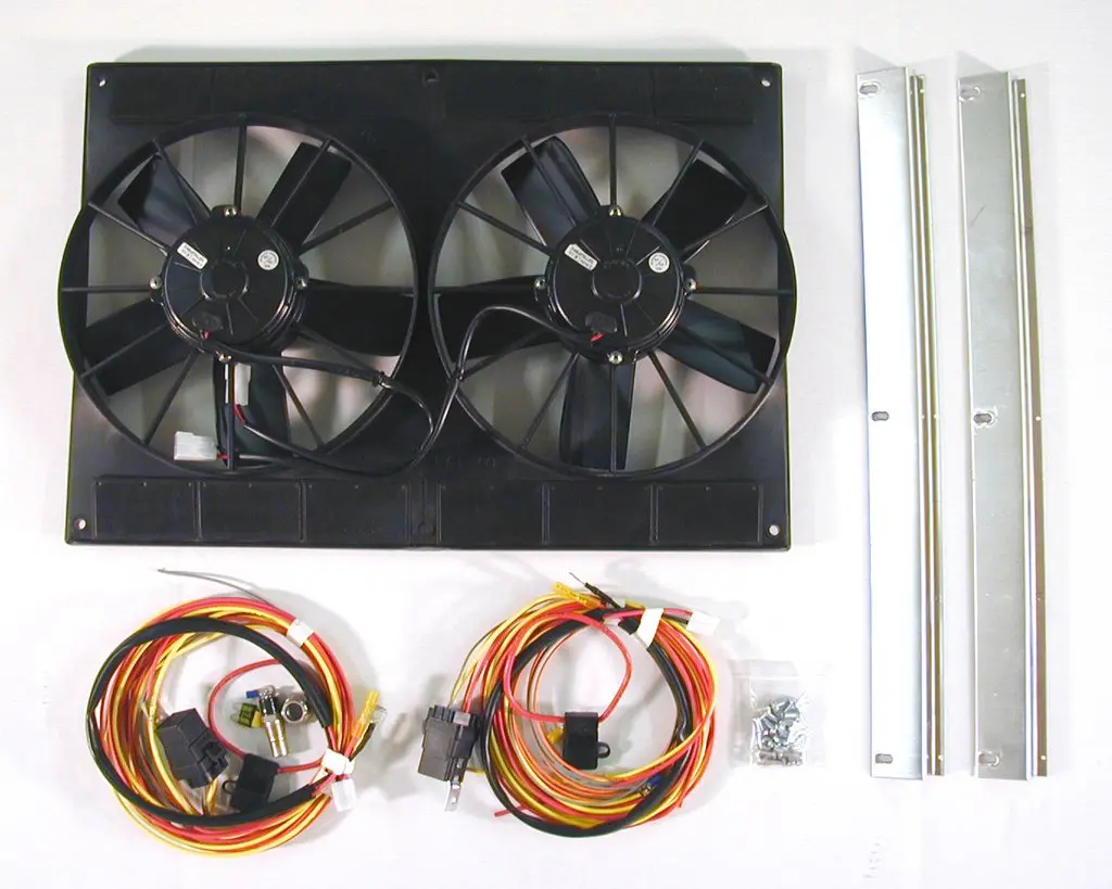 Dewitts: Dewitts Dual Fan Kit 2700 Cfm 11" Hp With Wiring 1
