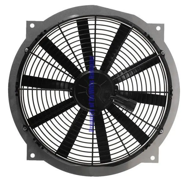 Dewitts: 16" Fan Kit 2300 Cfm Bolt 1984-89 Corv Factory Plug 1