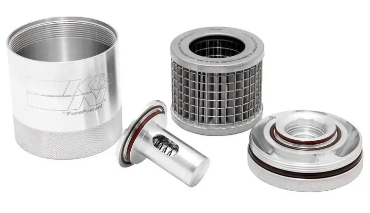 K&N Oil Filter Ss-1017 - Stainless Micro-Screen  [Camaro Zl1, Cts V, Lt4] 1