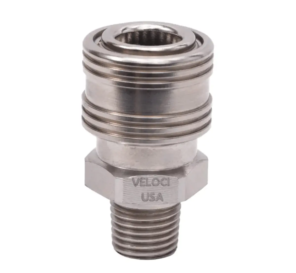 Mtm Hydro Prima Stainless Steel Qc Coupler 1/4 Mpt 1