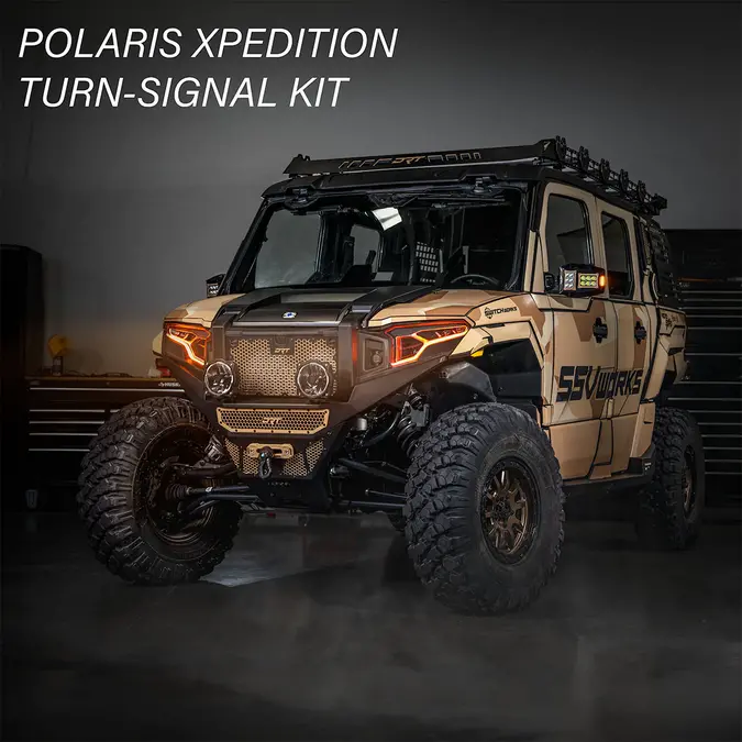 Ssv Works Switch Works Tango2 Turn Signal Kit For Polaris Xpedition 2024+ 1