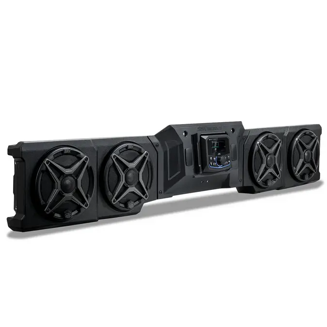 Can-Am Defender Overhead Sound Bar | Ssv Works Jvc Bluetooth 1