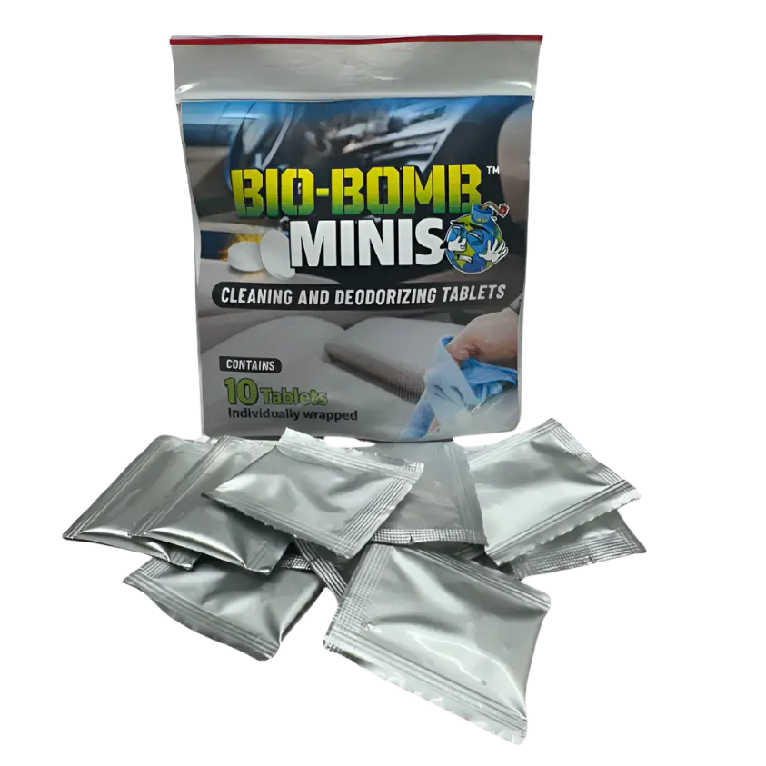 Bio Bomb Mini Dissolvable Cleaning & Deodorizing Tablets 1