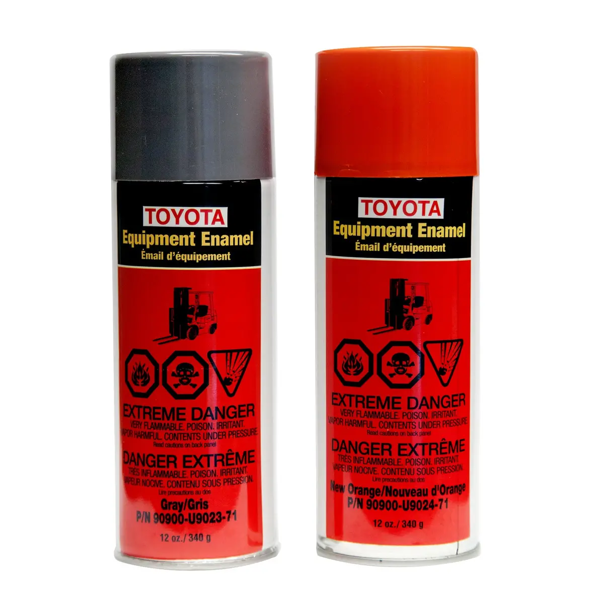 Toyota Forklift Enamel Aerosol Spray 1