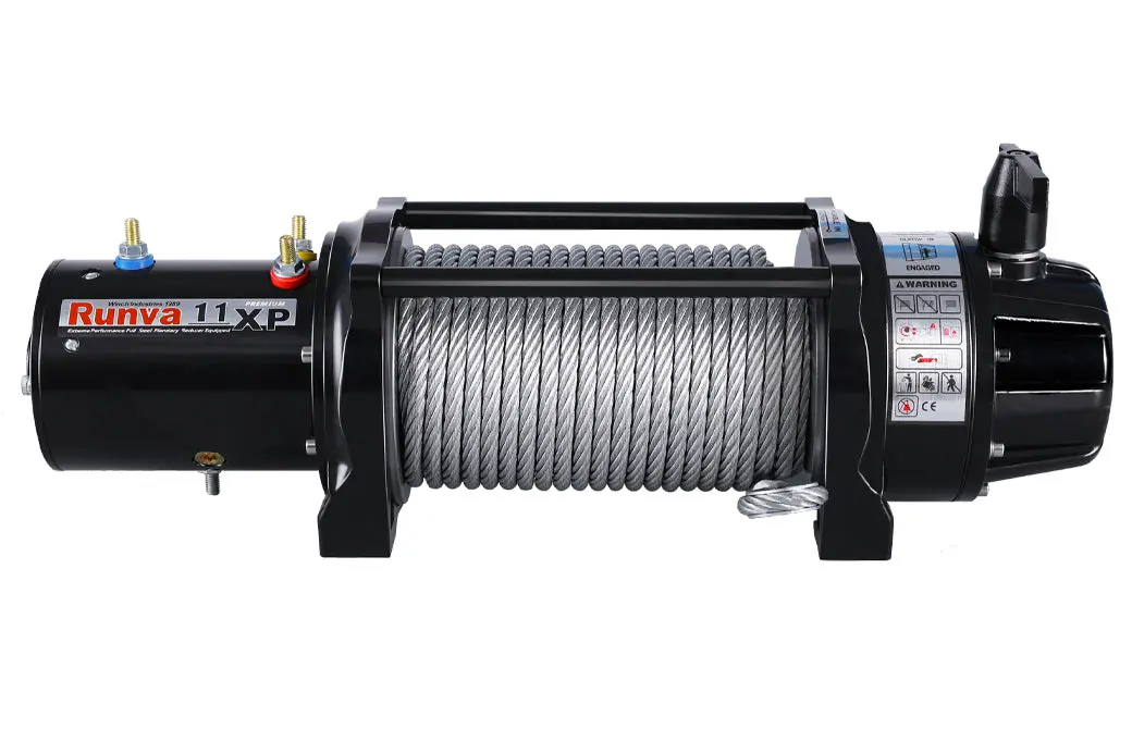 Runva 11Xp Premium 24V With Steel Cable 1