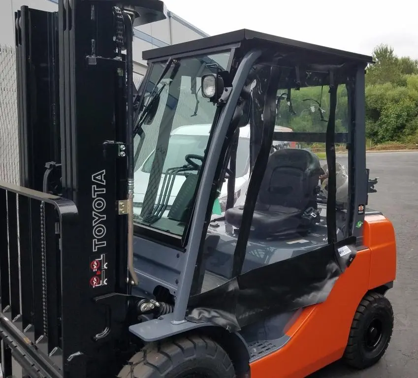 Tuffcab Forklift Panel Cab Enclosure 1