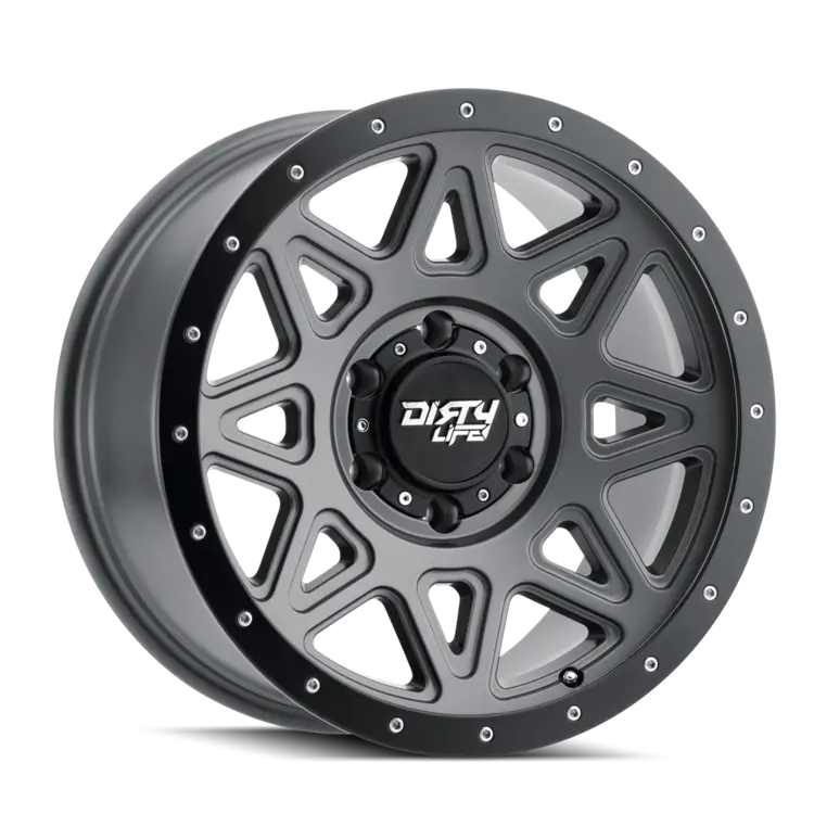 Dirtylife Theory - Matte Gunmetal W/ Matte Black Lip 1