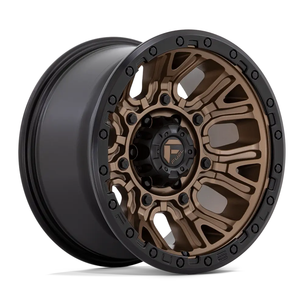 Fuel Traction D826 - Matte Bronze With Black Ring 1
