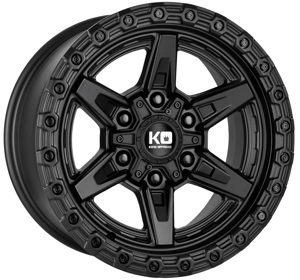 Kings Wheels Titan Satin Black 1