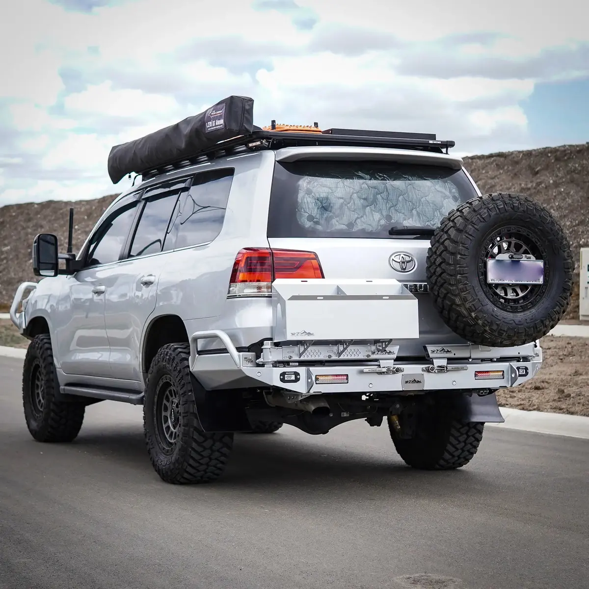 Toyota Landcruiser 200 Series Rear Bar - The Cruiser Company 1