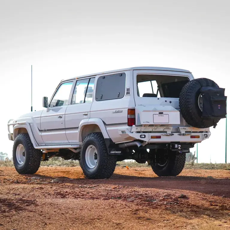 Toyota Landcruiser 60 Series Rear Bar – Tow Bar Rear Bar - The Cruiser Company 1