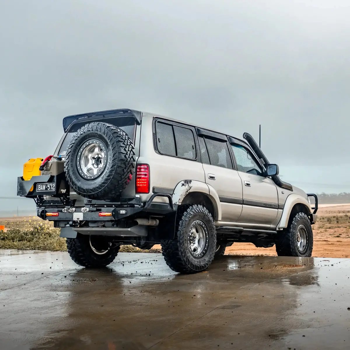 Toyota Landcruiser 80 Series Rear Bar - The Cruiser Company 1