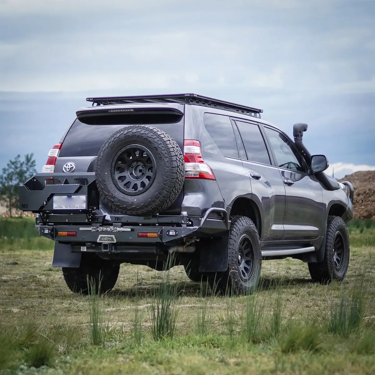 Toyota Landcruiser Prado 150 Series Rear Bar - The Cruiser Company 1