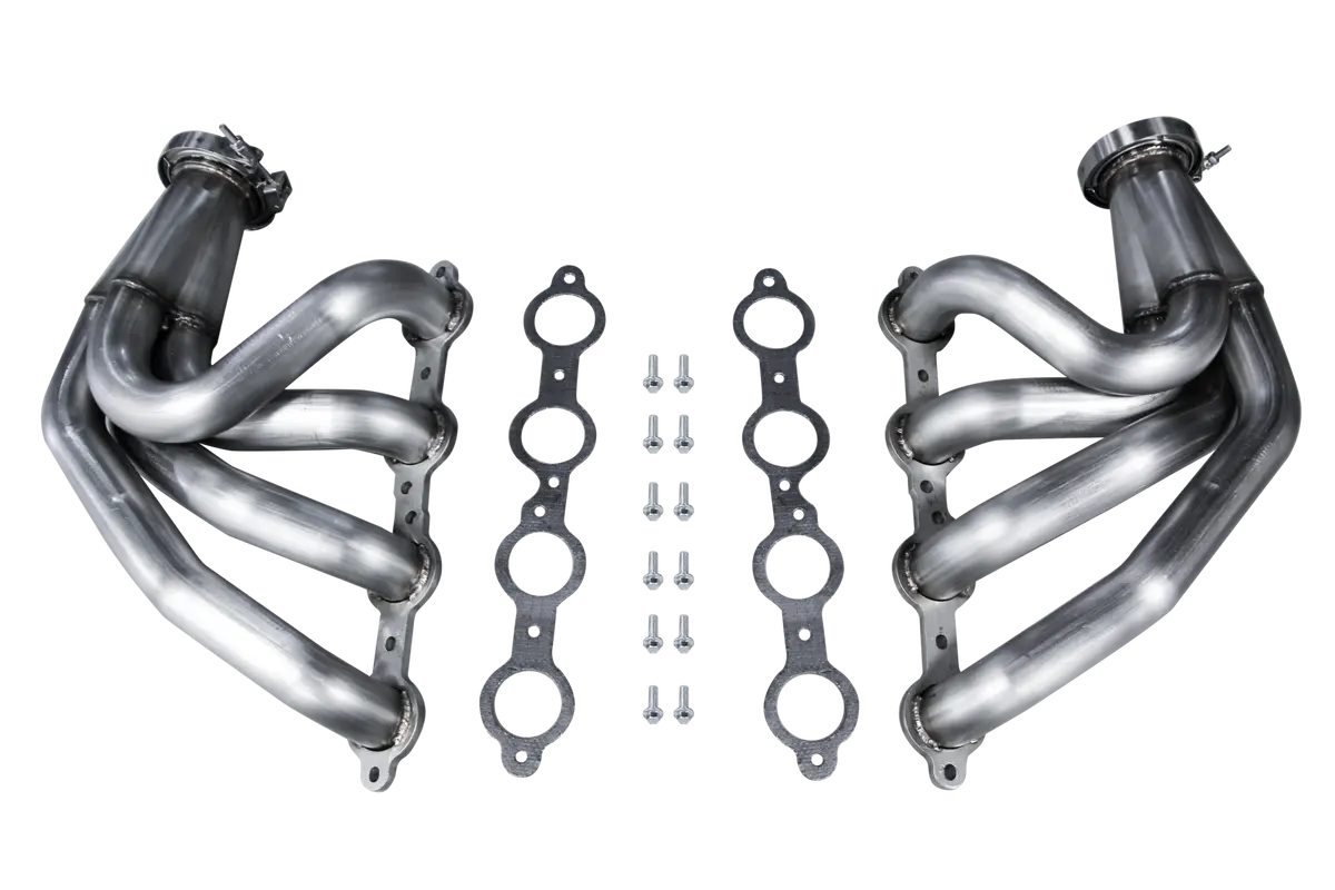 American Racing: Universal Ls Engine Upswept Turbo Headers 1