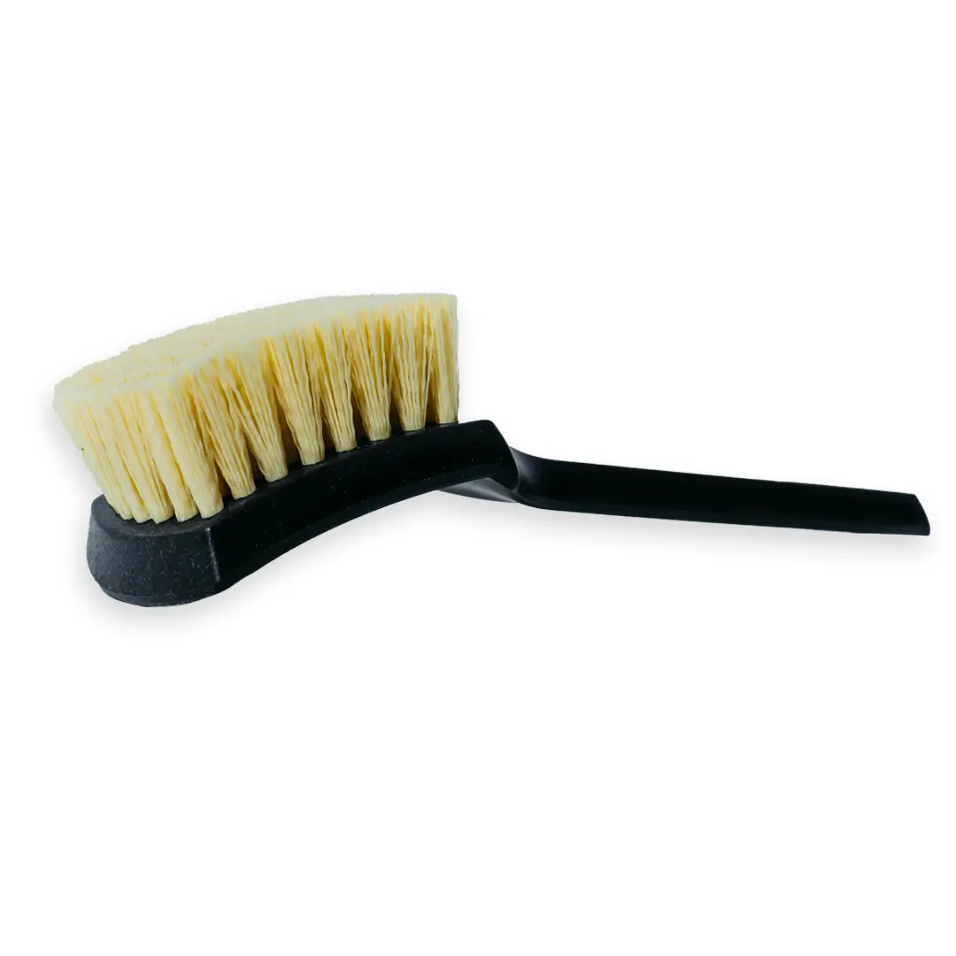 Car Supplies Warehouse Sidewall Tire/Carpet Brush 8.5 Inch Handle 1