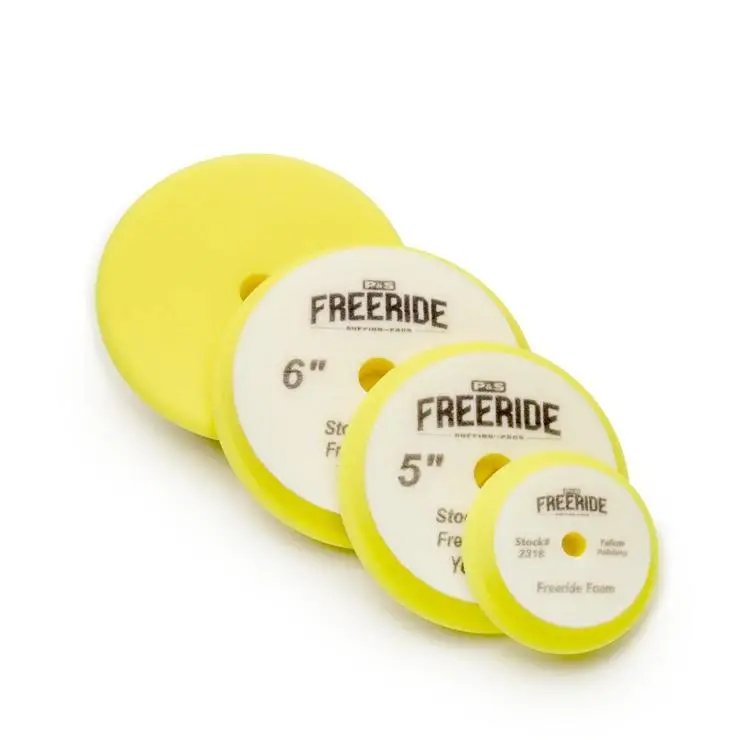 P&S Db Freeride Foam Yellow Pad - Polishing 1