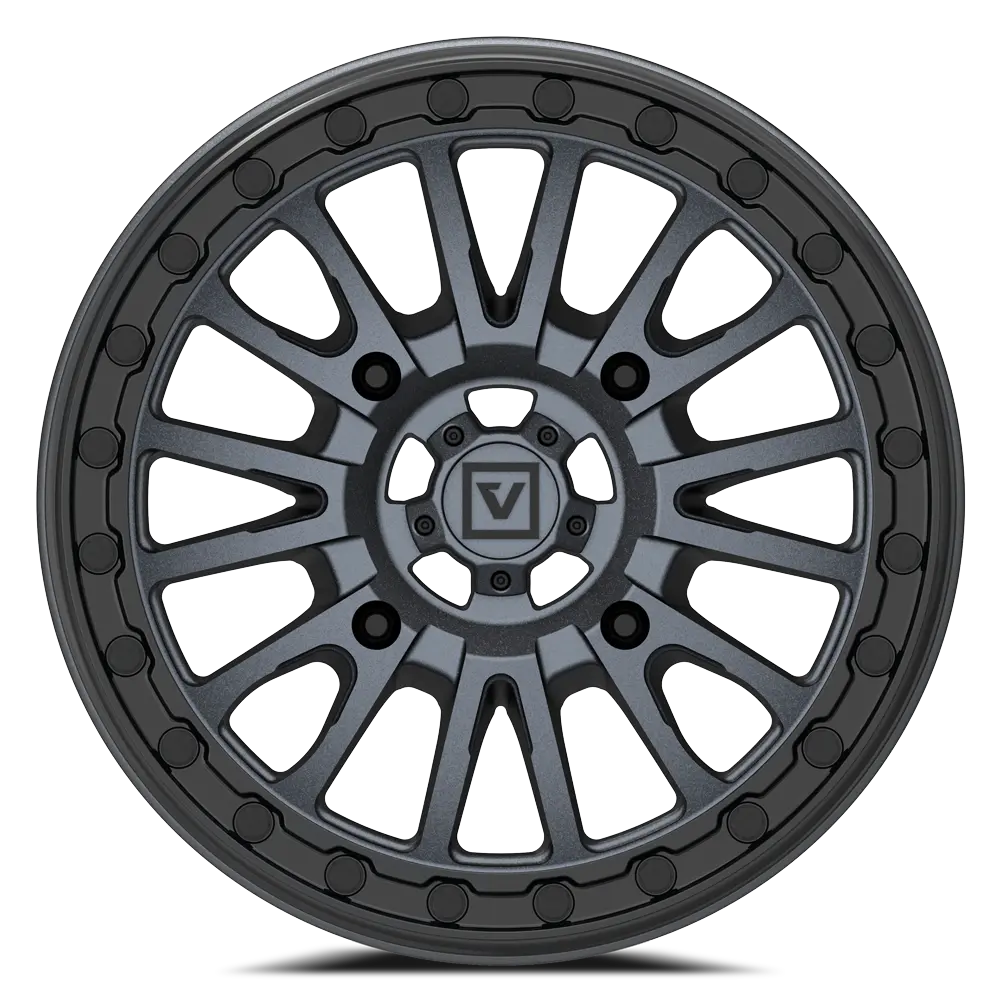 V16 Beadlock Utv Wheel Satin Gunmetal 2