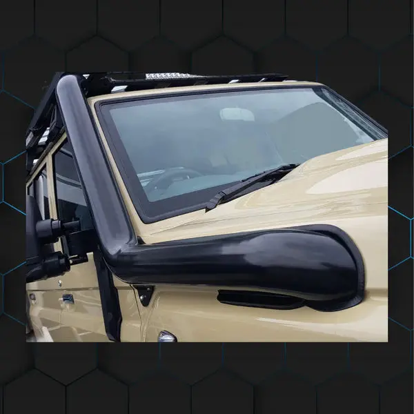 Moonlight Toyota Landcruiser Vdj70 Series - Pre Facelift 4" Cut In Stainless Steel Snorkel- Factory Replacement 1