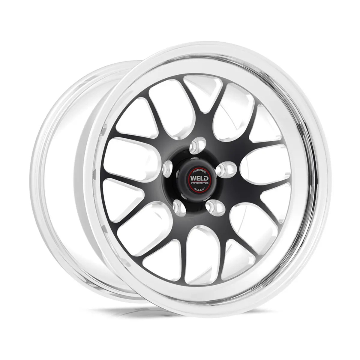 Weld: 18X10 Rt-S S77 Forged Aluminum Black Anodized Wheel 1