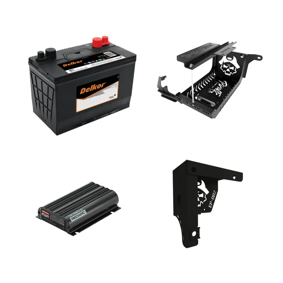 Under Bonnet Auxillary Battery Kit - Next Gen Ranger/Everest - Installed 1