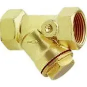 Y Strainer 1/2" Brass W/S.S. Screen (1286) 1