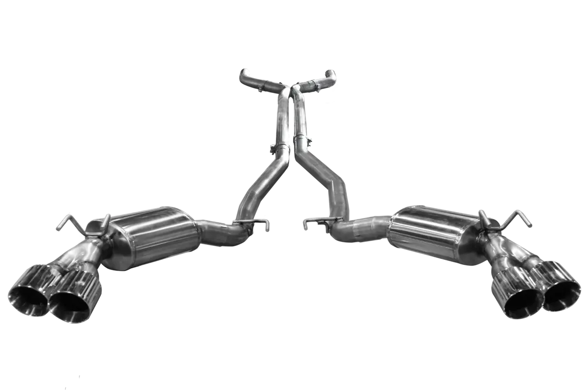 American Racing: 2012-2015 Camaro Zl1/Z28/1Le Quad-Tip Catback, Stock Or Long System 1