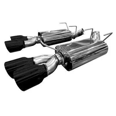 Kooks Headers & Exhaust:  2013-2014 Ford Mustang Shelby Gt500 Quad Tip Axleback (Black Tips) 1