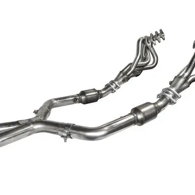 Kooks Headers & Exhaust:  2005-2010 Ford Mustang Gt 1 5/8" Headers And Catted X-Pipe 1