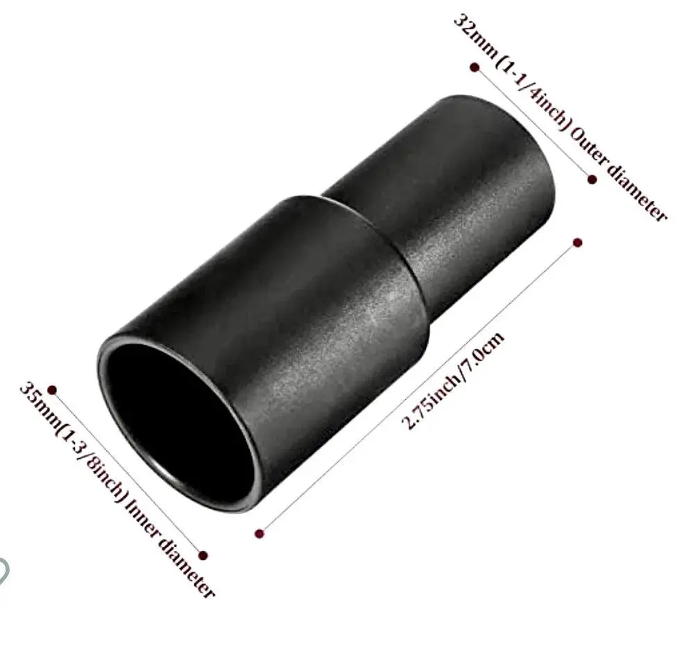 Buff Brite Fur Eel Multi-Vac Adapter (1.38" I.D. To 1.25" O.D.) Shark 1